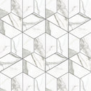 5x10 La Mallorca Milano Bianco Trapezoid Porcelain Polished Tile