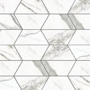 5x10 La Mallorca Milano Bianco Trapezoid Porcelain Polished Tile