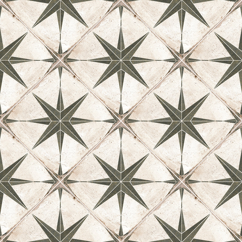 9x9 Orion Decor Verde Matte Porccelain Tile FINAL SALE