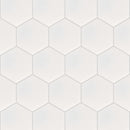 19x22 Hexagon Argos White Matte Porcelain Tile