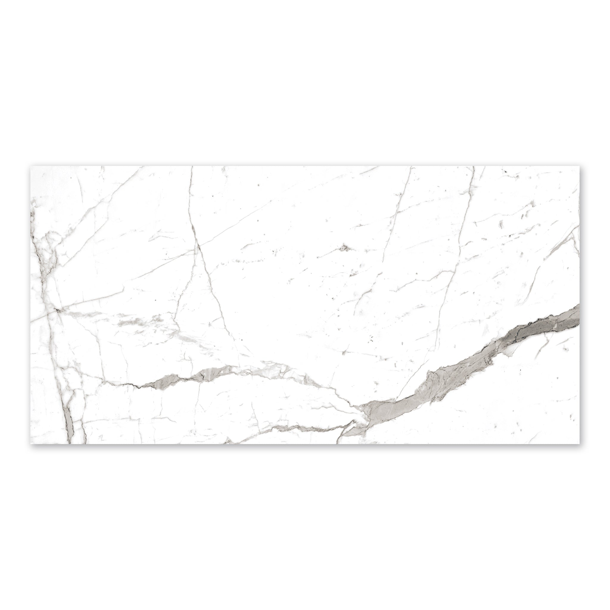 24x48 English Statuario Polished Porcelain Tile Final Sale