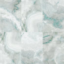 24x48 White Blue Jade Polished Porcelain Tile