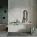 9mm 48x108 Composer White Porcelain Glazed Slab Final Sale (1200x2700mm)