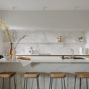 9mm 48x108 Composer White Porcelain Glazed Slab Final Sale (1200x2700mm)