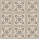 24x24 Persian Motif Glazed Porcelain Tile