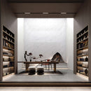 10.5mm 36x72 Ascot White Polished Porcelain Slab Final Sale (24 CT/PA)