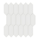 2x5 Architek Gallery Grey Picket Glossy Glazed Porcelain  Mosaic