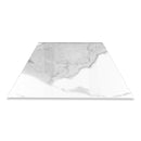 5x10 La Mallorca Milano Bianco Trapezoid Porcelain Polished Tile