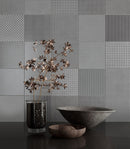 8x8 Drapery Silk Blend Matte Pressed Glazed Porcelain Tile