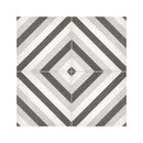 8x8 Format Diamond Light Grey Porcelain Matte Tile