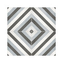 8x8 Format Diamond Light Blue Porcelain Matte Tile