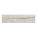 3x12 Markdale Light Grey Porcelain Polished Bullnose