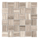 2x2 Basketweave Eramosa Beige Porcelain Matte Mosaic