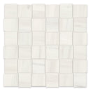 2x2  Chateau Basketweave Suave Porcelain Polished Mosaic