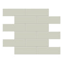 2x6 Architek Verde Brick Matte Glazed Porcelain Mosaic