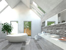 36X36 Pine Light Grey Cement Matte Porcelain Tile