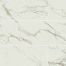 9mm 36x72 Calacatta Gold Porcelain Glazed Polished Slab Final Sale