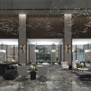 10.5mm 36x72 Labrador Silver Star Polished Porcelian Slab Final Sale