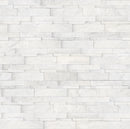 6x24 Bianco Venatino Marble Honed Ledgestone