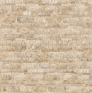 6x24 Ivory Veincut Travertine Split Face Ledgestone