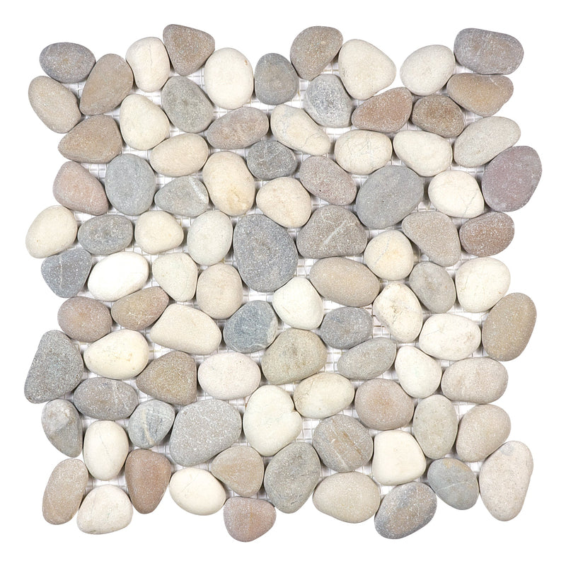 Natural Pebble Spa Warm Blend Stone Natural Mosaic