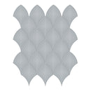 Architek De Azul Scallop Glossy Glazed Porcelain Mosaic
