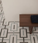 Architek Grey Chain Matte Glazed Porcelain Mosaic