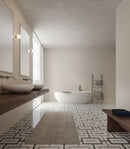 Architek Grey Chain Matte Glazed Porcelain Mosaic