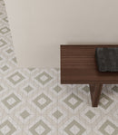 Architek Morning Grey Cubic Matte Glazed Porcelain Mosaic