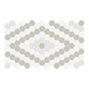 Architek Morning Grey Diamond Matte Glazed Porcelain Mosaic