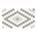 Architek Light Grey Diamond Matte Glazed Porcelain Mosaic