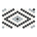 Architek Grey Diamond Matte Glazed Porcelain Mosaic