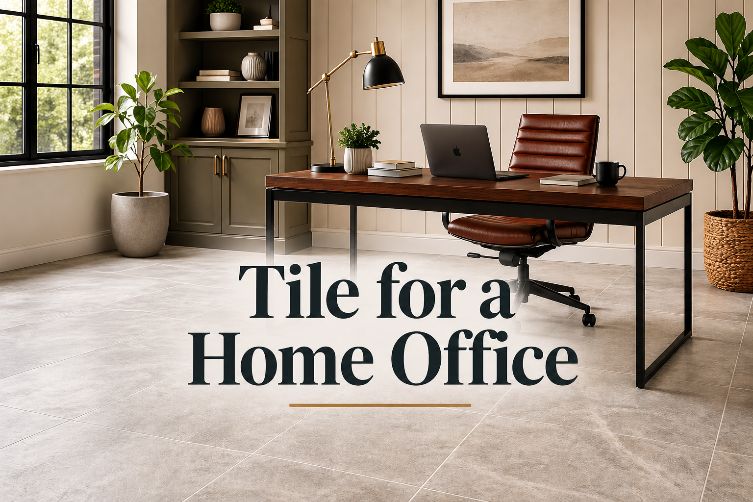 Tile for a Home Office: Creating a Durable, Stylish Workspace Floor