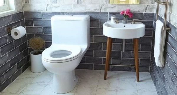 How to Tile a Bathroom Floor Around a Toilet