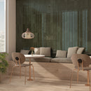 3x12 Nara Oliva Green Ceramic Glossy Wall Tile