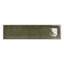 3x12 Nara Oliva Green Ceramic Glossy Wall Tile