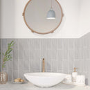 3x12 Chalk Gris Matte Ceramic Wall Tile Final Sale