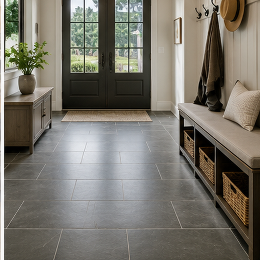 Entry tile for a Burlington home