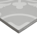 8x8 Marrue Midelt Grey Matte Porcelain Tile