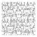 10x10 My Cat White Satin Porcelain Tile