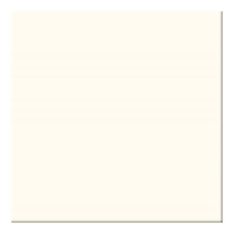 10x10 Basic Cotton White Matte Ceramic Tile Final Sale