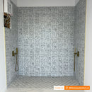 10x10 My Dog White Satin Porcelain Tile