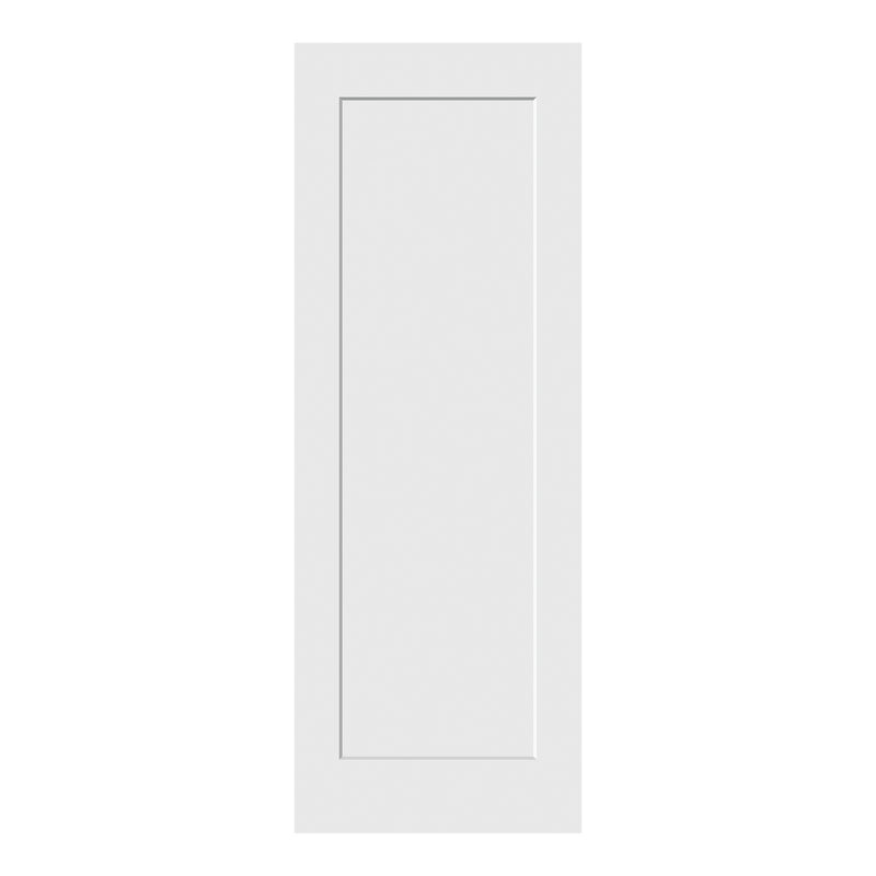 30"x80"x1 3/8" - 1 Panel Solid Shaker Door