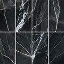 12x24 Majesto Calacatta Noir Honed Rectified Colorsync Porcelain Tile