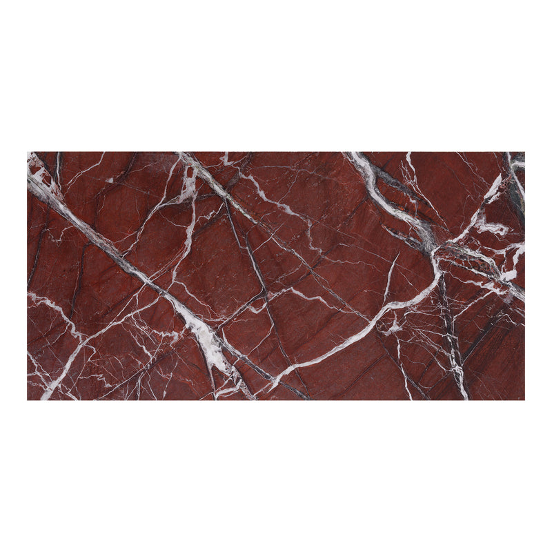 12x24 Rustic Ruby Polished Marble Tile