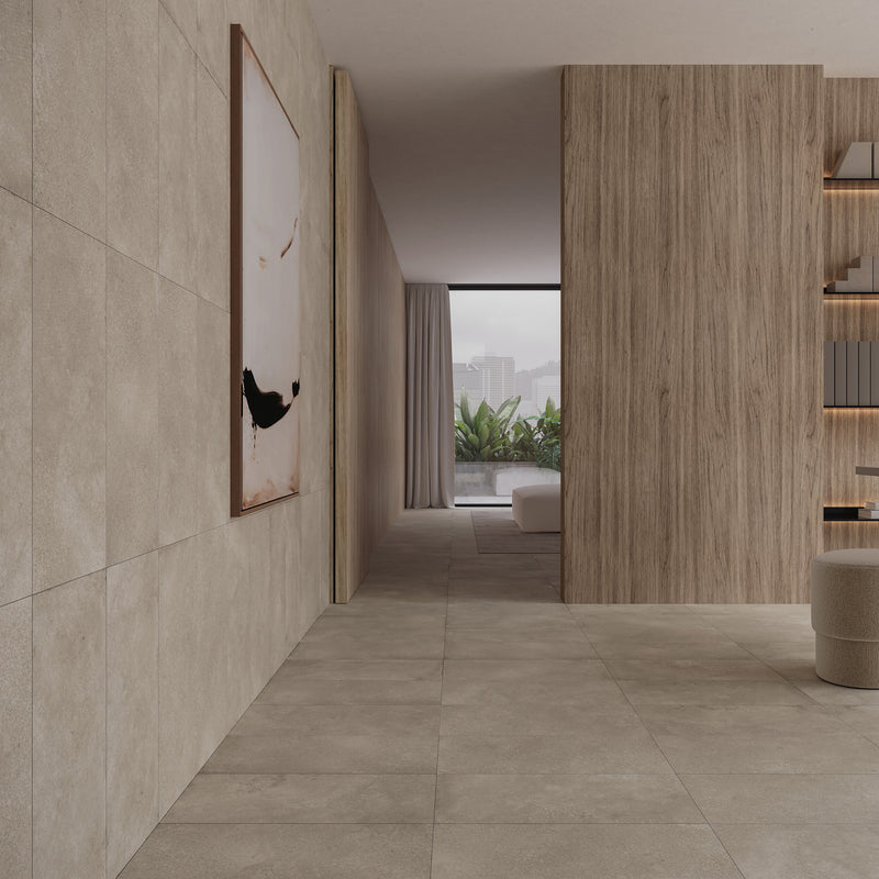 12x24 Locale Forge Matte Pressed Glazed Porcelain Tile