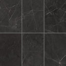 12x24 Antonella Black Night Porcelain Polished Tile