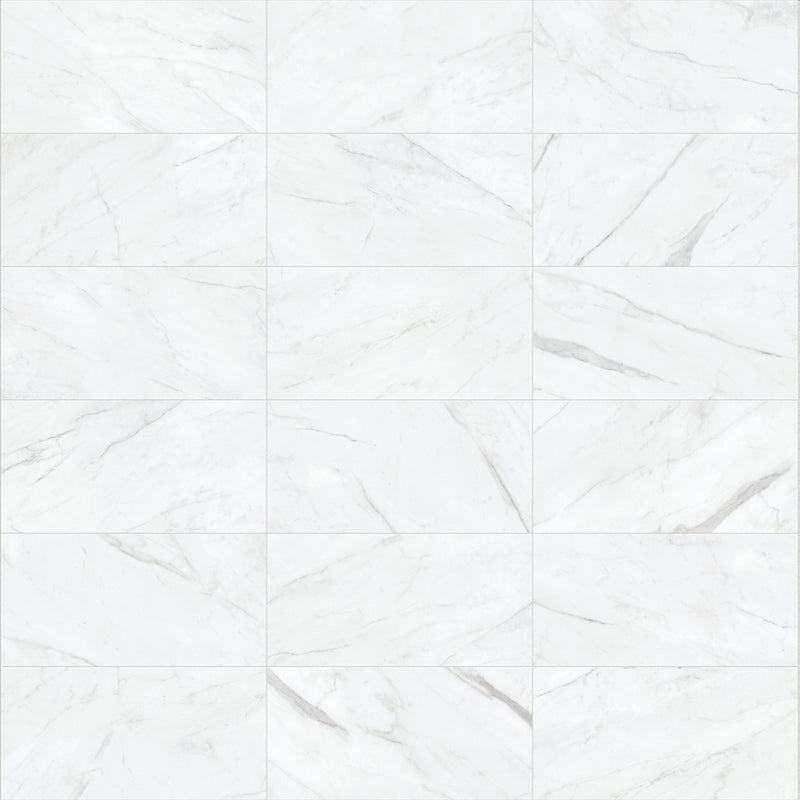 12x24 Catavino Carrara Porcelain Matte Tile