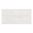 12x24 Roma White Travertine look Porcelain Satin Tile