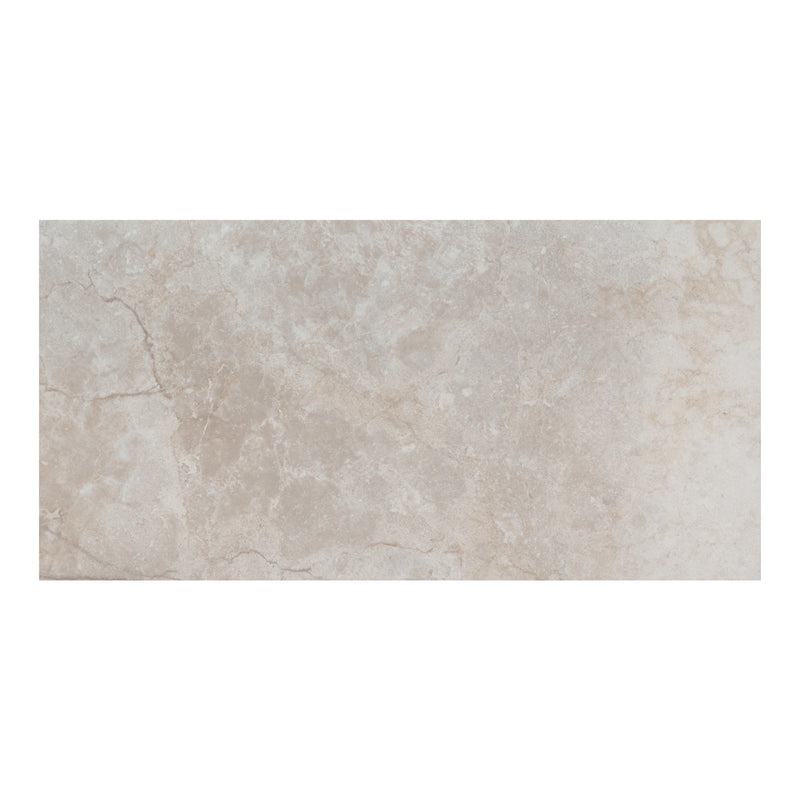 12x24 Essentials Ansello Ivory Matte Ceramic Tile